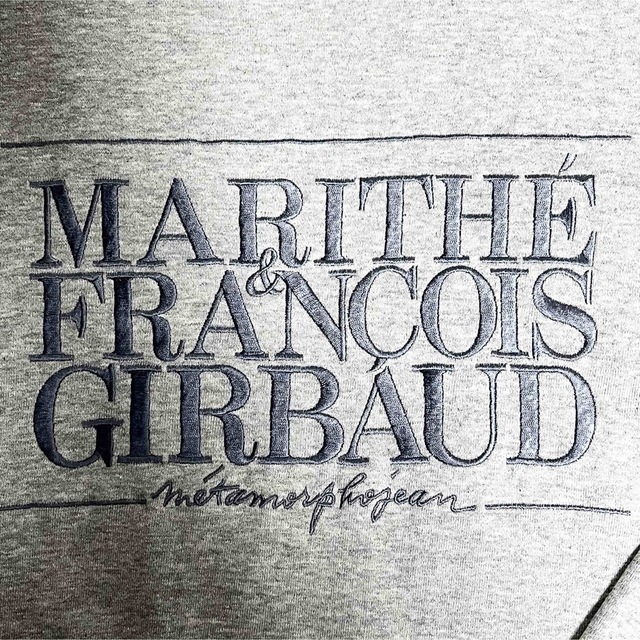 MARITHE + FRANCOIS GIRBAUD(マリテフランソワジルボー)の【美品】80年代後期MARITHE&FRANCOIS GIRBAUDビィンテージ メンズのトップス(スウェット)の商品写真