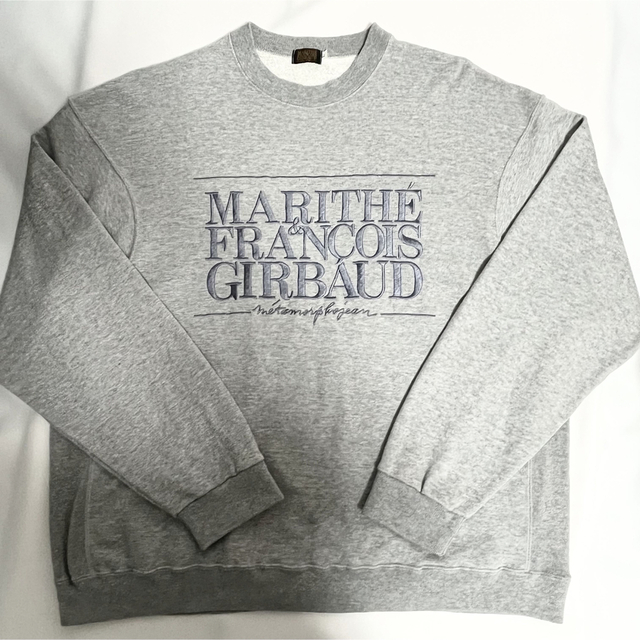 MARITHE + FRANCOIS GIRBAUD(マリテフランソワジルボー)の【美品】80年代後期MARITHE&FRANCOIS GIRBAUDビィンテージ メンズのトップス(スウェット)の商品写真