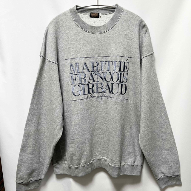 MARITHE + FRANCOIS GIRBAUD(マリテフランソワジルボー)の【美品】80年代後期MARITHE&FRANCOIS GIRBAUDビィンテージ メンズのトップス(スウェット)の商品写真