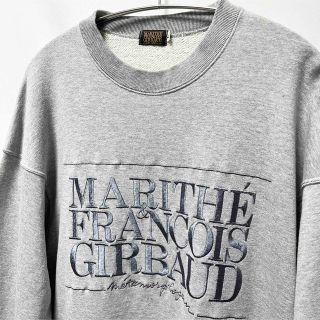 マリテフランソワジルボー(MARITHE + FRANCOIS GIRBAUD)の【美品】80年代後期MARITHE&FRANCOIS GIRBAUDビィンテージ(スウェット)