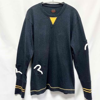 エビス(EVISU)の【超美品レア】大阪発デニムブランドEVISUエビィス山根英彦氏デザインカットソー(スウェット)