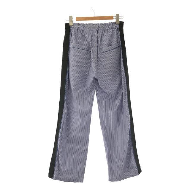 DISCOVERED(ディスカバード)のDISCOVERED / ディスカバード | 2019SS | ×THOMAS MASON トーマスメイソン ska pants ストライプ サイドライン スカ パンツ  | 2 | ネイビー | メンズ メンズのパンツ(その他)の商品写真