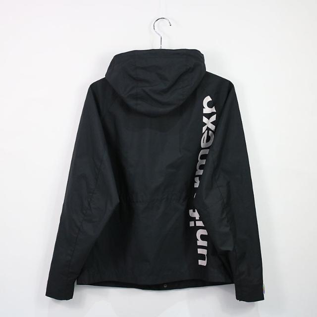 uniform experiment / ユニフォームエクスペリメント | 2019SS | MOUNTAIN PARKA  バックロゴマウンテンパーカー | 2 | ブラック | メンズ