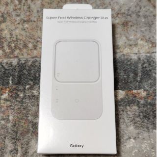 サムスン(SAMSUNG)のSAMSUNG SUPER FAST WIRELESS CHARGER DUO(バッテリー/充電器)