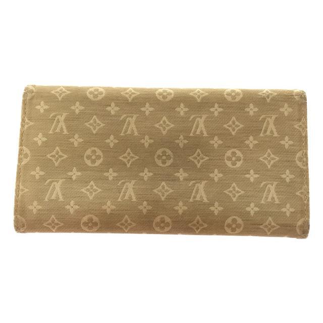 Louis Vuitton / ルイヴィトン | M95311 モノグラム ミニラン ポルトフォイユ サラ デュンヌ ウォレット 長財布 ユニセックス  保存袋有 | ベージュ | レディース