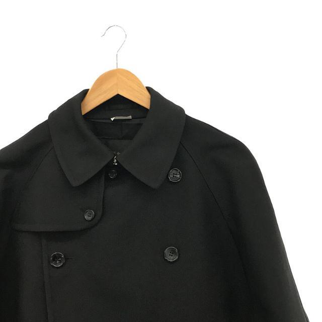 【美品】  COMME des GARCONS HOMME PLUS / コムデギャルソンオムプリュス | AD2020 2020AW | ドッキング マントコート | S | ブラック/レッド | メンズ 1