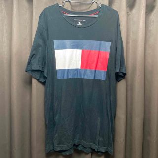 トミーヒルフィガー(TOMMY HILFIGER)のTOMMY HILFIGER Tシャツ L フラッグ ダボT ビックロゴ (Tシャツ/カットソー(半袖/袖なし))