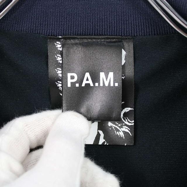 P.A.M.(パム)のP.A.M. / パム | CRATOR ZIP JKT トラックジャケット | XS | グレー×ブラック | メンズ メンズのジャケット/アウター(その他)の商品写真