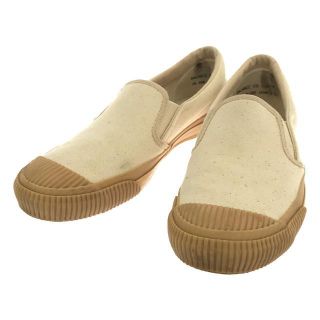 【美品】  PRAS / プラス |  ”SHELLCAP SLIPON” / ”シェルキャップスリッポン” (キナリ×ガム）ローカット シューズ | 25 | ホワイト | メンズ(スニーカー)