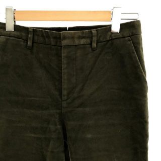 MARGARET HOWELL | コットン モールスキン パンツ | 3 | グリーン