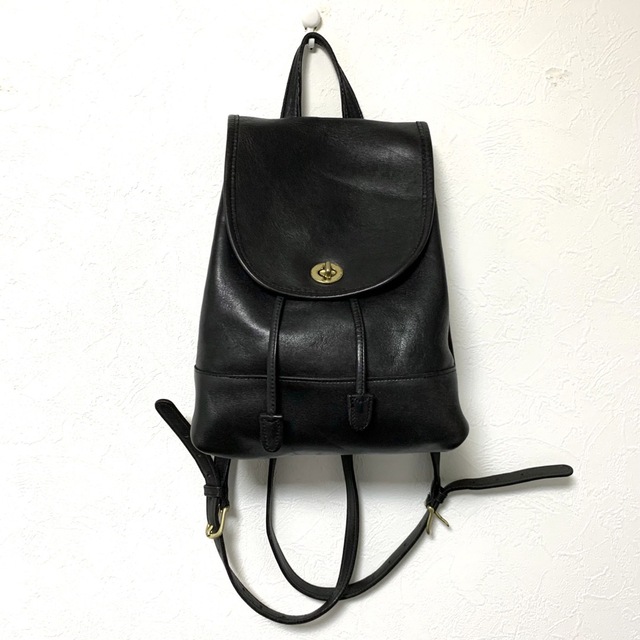 2022 新作】 COACH オールドコーチ グラブタンレザー リュックサック