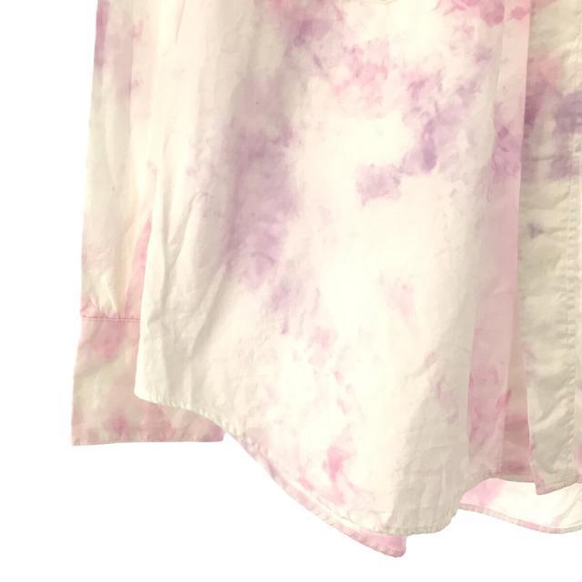 URU / ウル | 2019AW | WESTERN SHIRTS(TYPE B)/Tye dye タイダイ染 ウエスタンシャツ | 1 | ピンク | メンズ メンズのトップス(Tシャツ/カットソー(七分/長袖))の商品写真