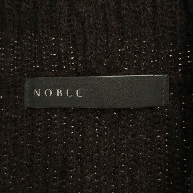 Noble(ノーブル)の【美品】  NOBLE / ノーブル | 2020AW | 5G両畦ビッグタートルプルオーバー ニット セーター | F | ブラウン | レディース レディースのトップス(ニット/セーター)の商品写真