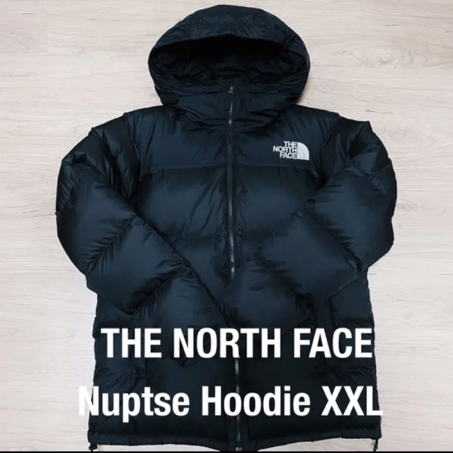 THE NORTH FACE(ザノースフェイス)の極美品　THE NORTH FACE Nuptse ヌプシ フーディー XXL メンズのジャケット/アウター(ダウンジャケット)の商品写真