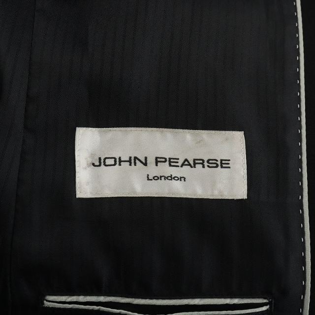 other(アザー)のJOHN PEARSE スーツ セットアップ 上下 A4 S 黒 メンズのスーツ(スーツジャケット)の商品写真