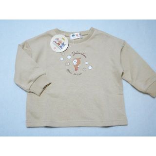 アンパンマン(アンパンマン)の新品　100cm　アンパンマン　ふわふわドキンちゃん裏起毛長袖トレーナー　B(Tシャツ/カットソー)