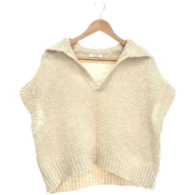 美品】 GALERIE VIE / ギャルリーヴィー | スラブブークレ ポロカラー