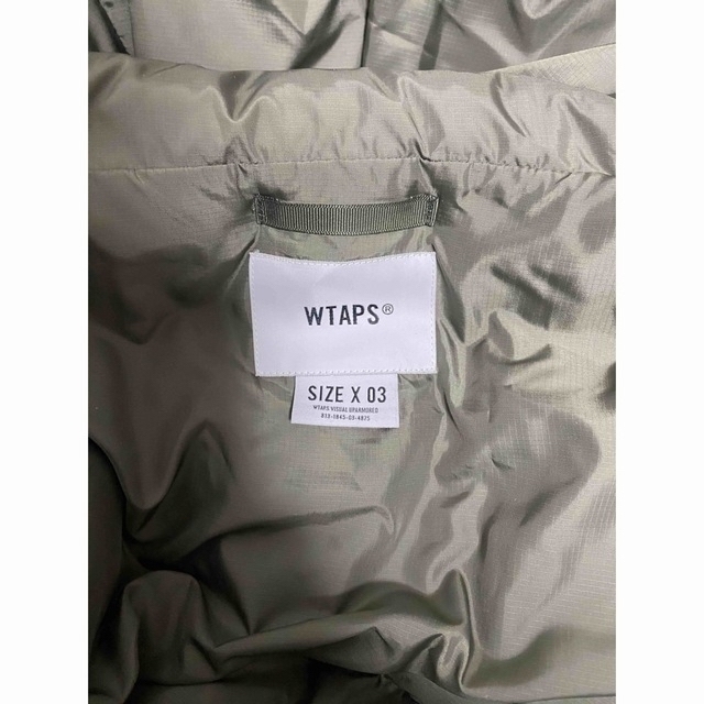 W)taps(ダブルタップス)のWTAPS ダブルタップス TORPOR 212BRDT-JKM03 オリーブ メンズのジャケット/アウター(ダウンジャケット)の商品写真