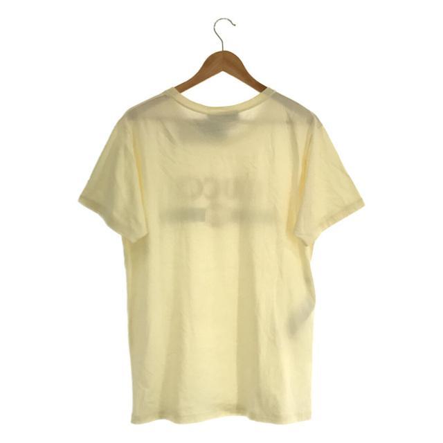 Gucci(グッチ)の【新品】  GUCCI / グッチ | 492347 XJARN イタリア製 スパンコール ロゴ Tシャツ  ユニセックス | M | アイボリー | メンズ メンズのトップス(Tシャツ/カットソー(半袖/袖なし))の商品写真