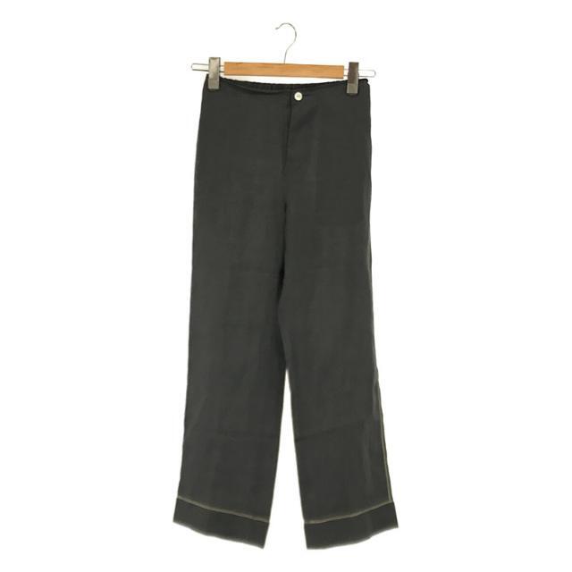 MADISONBLUE(マディソンブルー)の【新品】  MADISON BLUE / マディソンブルー | MB211-3014 | PAJAMA PANTS L.LINEN -GRAY リネン スラックス パンツ | 00(XS) | グレー | レディース レディースのパンツ(その他)の商品写真