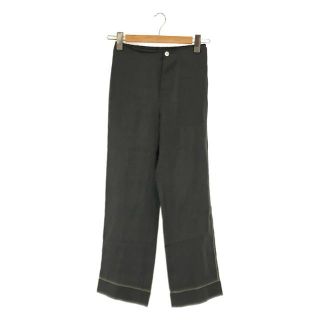 マディソンブルー(MADISONBLUE)の【新品】  MADISON BLUE / マディソンブルー | MB211-3014 | PAJAMA PANTS L.LINEN -GRAY リネン スラックス パンツ | 00(XS) | グレー | レディース(その他)