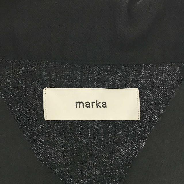 marka(マーカ)の【新品】  marka / マーカ | 2021AW | UTILITY SHIRT PULL OVER プルオーバーシャツ | 2 | ブラック | メンズ メンズのトップス(Tシャツ/カットソー(七分/長袖))の商品写真