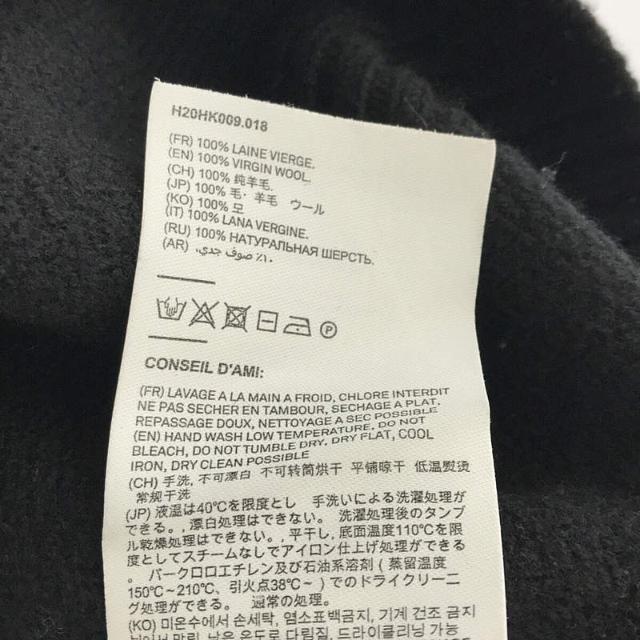 美品】 AMI Alexandre Mattiussi / アミ・アレクサンドルマテュッシ | Ami de Cœur クルーネック セーター ロゴニット black | ブラック | レディースの通販 by KLDラクマ店※通常3営業日以内で発送|ラクマ