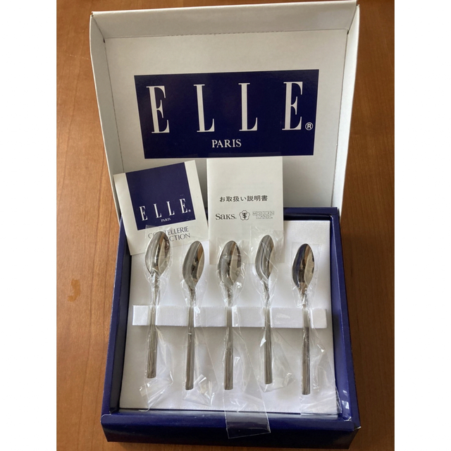 ELLE(エル)の【ELLE】スプーン　カトラリー　スプーンセット インテリア/住まい/日用品のキッチン/食器(カトラリー/箸)の商品写真