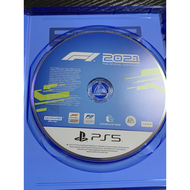 PlayStation(プレイステーション)のF1 2021 PS5 エンタメ/ホビーのゲームソフト/ゲーム機本体(家庭用ゲームソフト)の商品写真