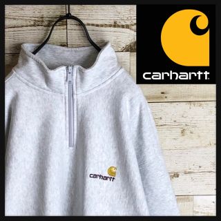 即完売 carhartt WIP カーハート ハーフジップ スウェット 刺繍