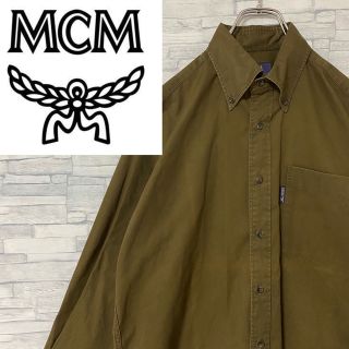 エムシーエム(MCM)のMCMエムシーエム　長袖シャツ　茶　ブラウン　M(シャツ)