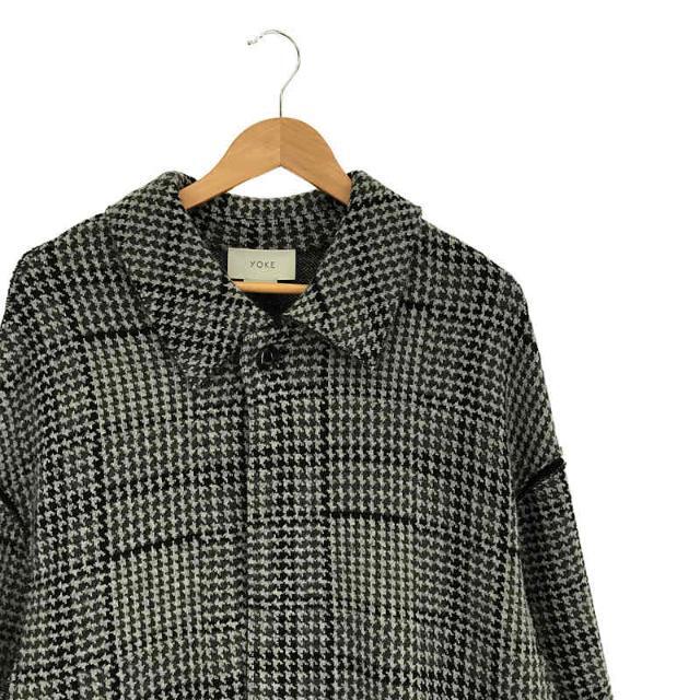 【新品】  YOKE / ヨーク | 2018AW | GUN CLUB CHECK COAT ガンクラブ チェック コート | S | グレー | メンズ メンズのジャケット/アウター(その他)の商品写真