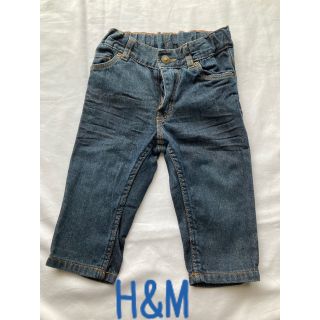 エイチアンドエム(H&M)のH&M デニムパンツ　4-6M 60-70サイズ(パンツ)