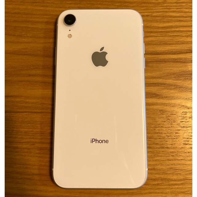 Apple(アップル)の【しぇぽ様専用】iPhone XR White 64GB SIMフリー スマホ/家電/カメラのスマートフォン/携帯電話(スマートフォン本体)の商品写真