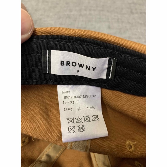 BROWNY(ブラウニー)のBROWNY ブラウニー キャップ レディースの帽子(キャップ)の商品写真