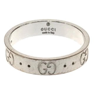 グッチ(Gucci)の【美品】  GUCCI / グッチ | 18K ホワイトゴールド スリムリング | 12 | ホワイトゴールド | レディース(リング(指輪))