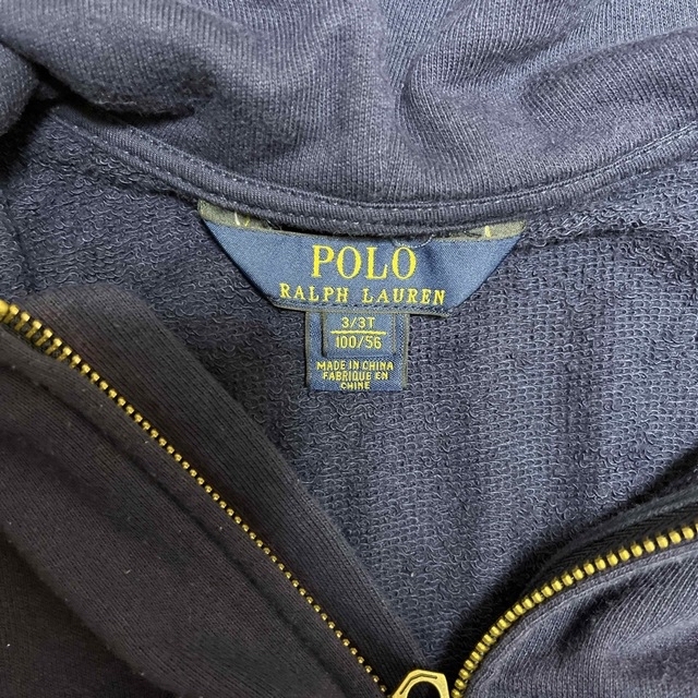 Ralph Lauren(ラルフローレン)のRalph Lauren パーカー　紺色　3T キッズ/ベビー/マタニティのキッズ服女の子用(90cm~)(ジャケット/上着)の商品写真