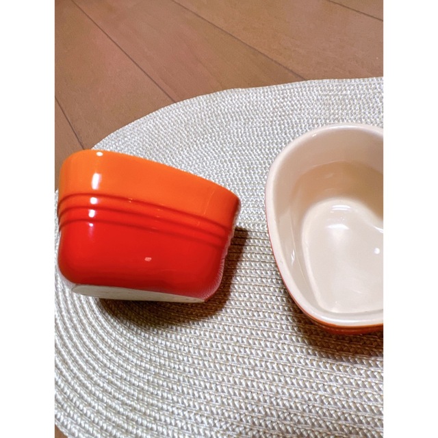 LE CREUSET - ルクルーゼ ハートココットの通販 by ぽんぽちしょっぷ｜ルクルーゼならラクマ