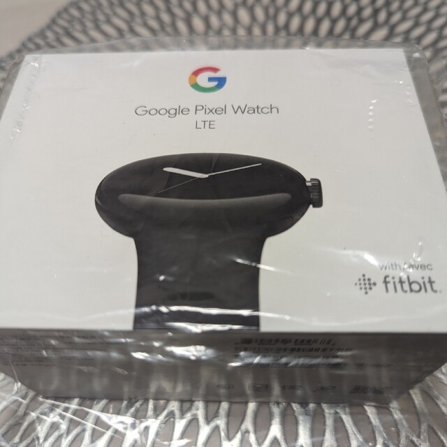 グーグル Google Pixel Watch 4G  LTE ブラック　新品未