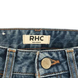 RHC Ron Herman / アールエイチシー ロンハーマン | Hight Waist Straight Denim ハイ ウエスト ストレート デニム パンツ | 23 | インディゴ | レディース