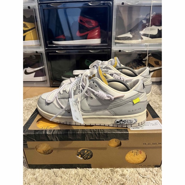 NIKE DUNK LOW The 50 / 49 OFF WHITE