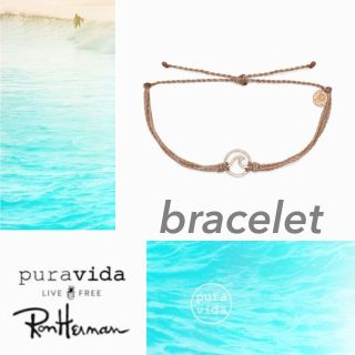 ロンハーマン(Ron Herman)のRonHerman★Pura Vida ブレスレット★ベッカム愛用・日本未発売(ブレスレット/バングル)