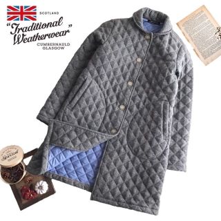 トラディショナルウェザーウェア(TRADITIONAL WEATHERWEAR)の【used】【34(S)】トラディショナルウェザーウェア キルティング コート(ロングコート)