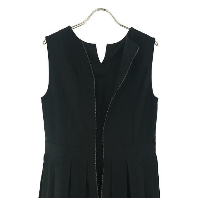 【美品】  foufou / フーフー | 【THE DRESS #12】no sleeve tuck one piece ノースリーブタックワンピース | 1 | ブラック | レディース 4