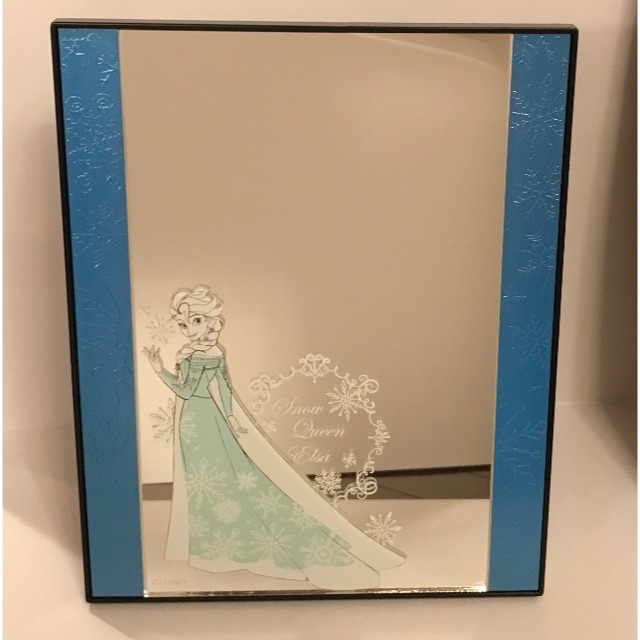 割引クーポン配布中!! 【未使用】Disney ディズニー アナと雪の女王 エルサ 卓上・壁掛 ミラー ベルメゾン アナと雪の女王2 ミラーアート