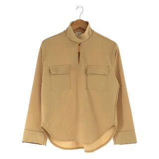 ロク(6 (ROKU))の【美品】  6(ROKU) / ロク | SKIPPER SHIRT ダブル ポケットスキッパー シャツ | FREE | ベージュ | レディース(シャツ/ブラウス(長袖/七分))