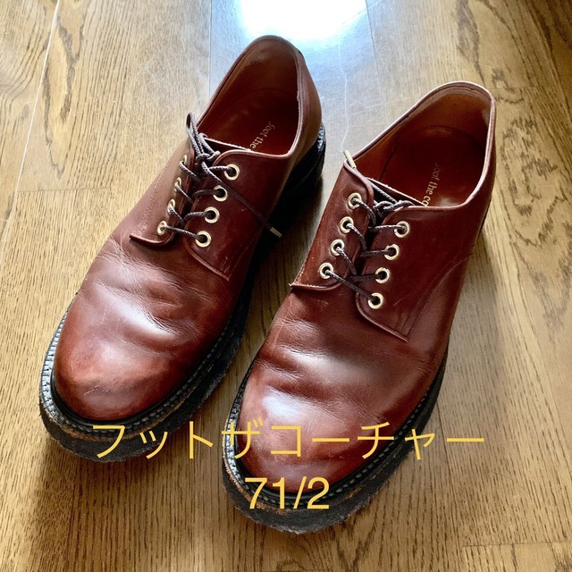 foot the coacher - foot the coacher 革靴 ラバーソール 古着 メンズ 