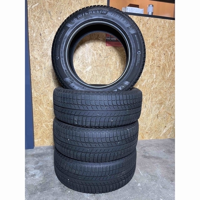 中古 ミシュラン X-ICE3+ スタッドレスタイヤ 4本 235/55R18 【予約 ...