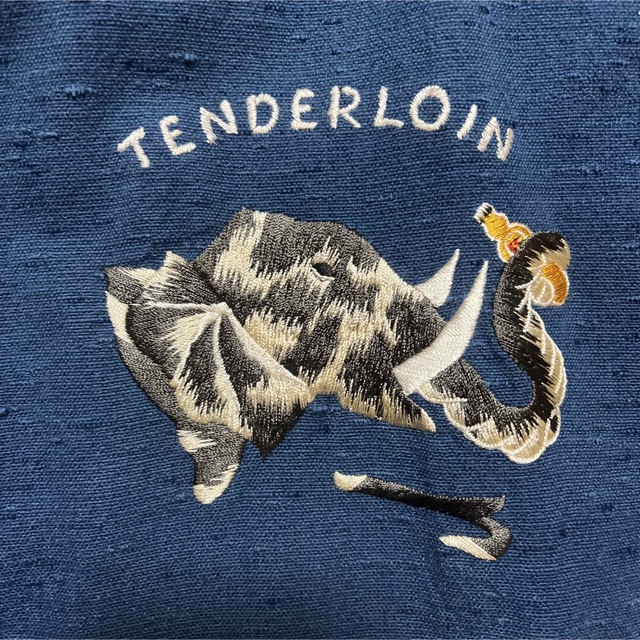 TENDERLOIN(テンダーロイン)のテンダーロイン　tenderloins スーベニア　エレファント　ゾウ　ビール メンズのジャケット/アウター(スカジャン)の商品写真