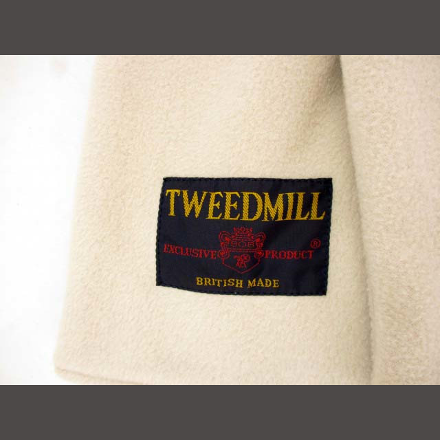 TWEEDMILL(ツイードミル)のツイードミル TWEEDMILL フリース マフラー 無地 ベージュ  レディースのファッション小物(マフラー/ショール)の商品写真